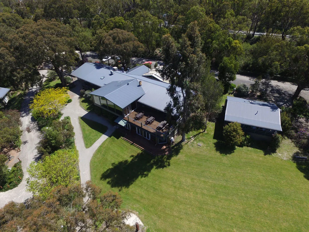 CPAT residentials at the Yarra Valley (aerial view)